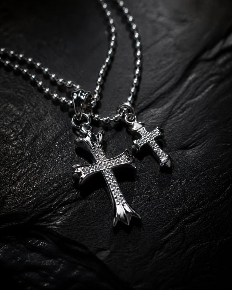 Dual Cross Pendants